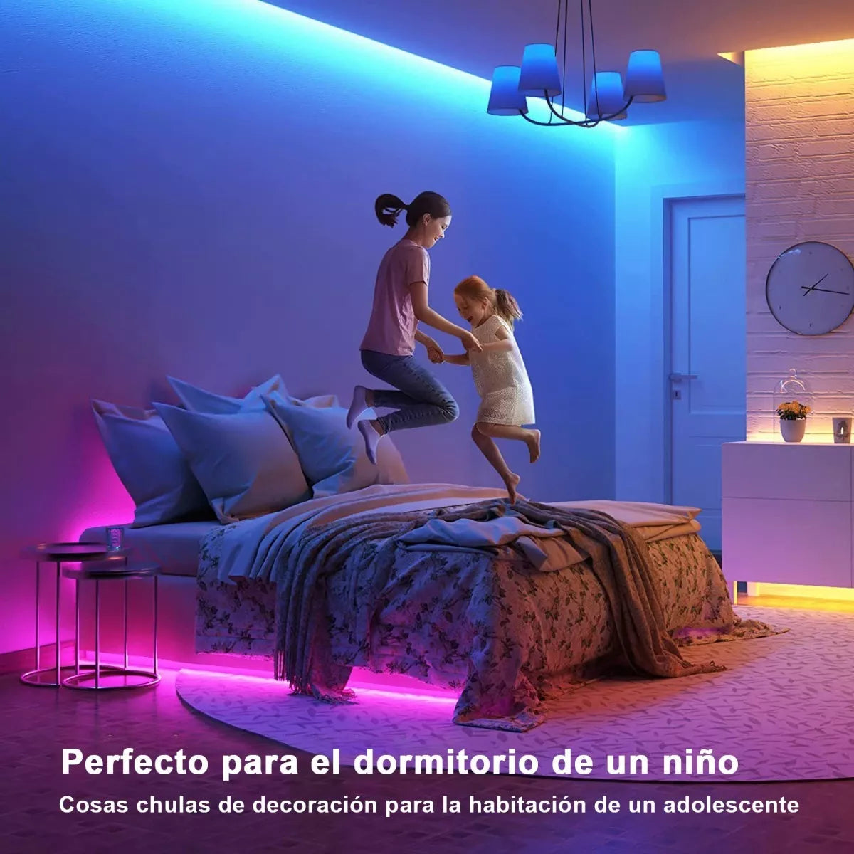 ELEADSOUQ Tiras Led Wifi Inteligente Alexa Multicolor Rgb Luces 20m