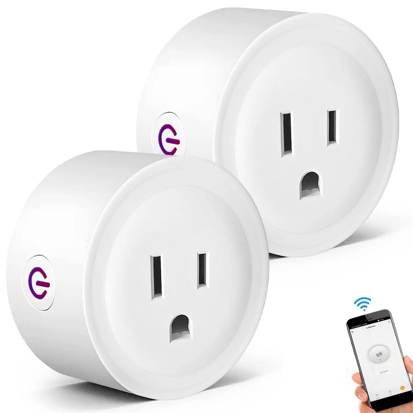 Minienchufe inteligente con Bluetooth multifunción para el hogar ELEADSOUQ
