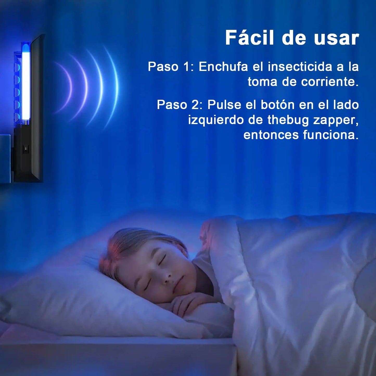 ELEDASOUQ Insecticida eléctrico de 9 W