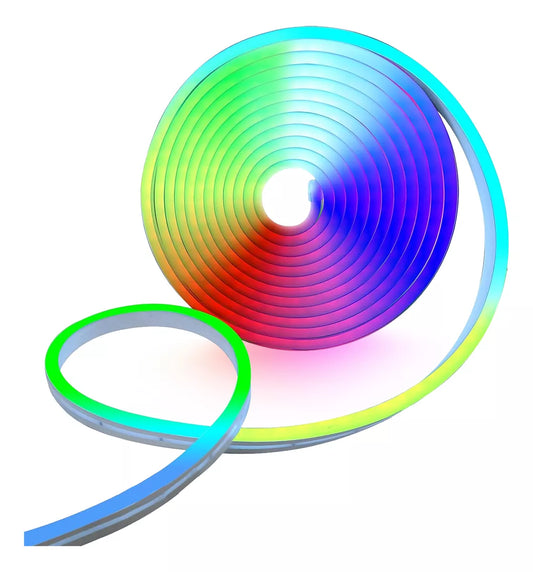 ELEADSOUQ Neón Led Inteligente Tira De Luz Impermeable Rgb Flexible